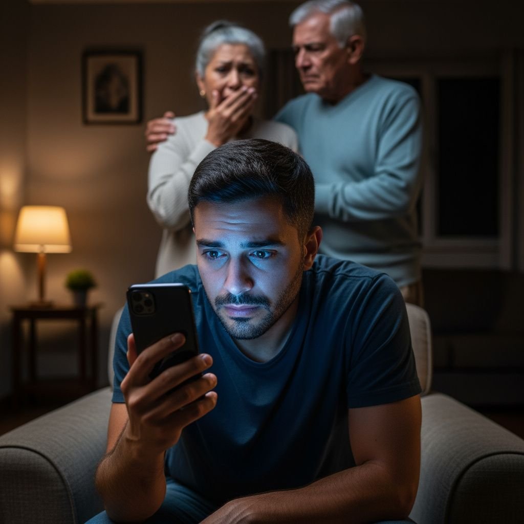 El amargo eco de una mentira: Lo que encontré en la sala de mis suegros a medianoche