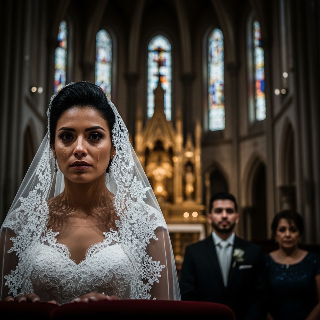 El amargo sabor del velo: cuando el altar se convierte en el escenario de una verdad imperdonable