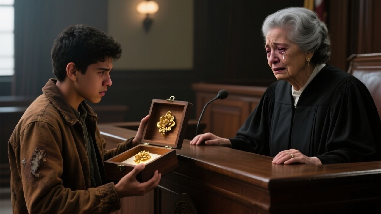 El broche dorado que rompió el corazón de la jueza más dura del tribunal