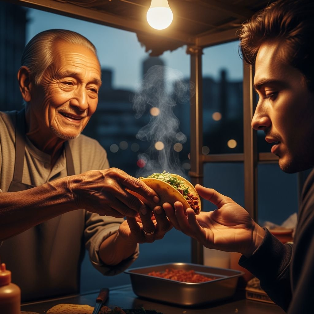 El sabor de la dignidad: Lo que sucedió cuando un joven sin nada pidió un taco fiado