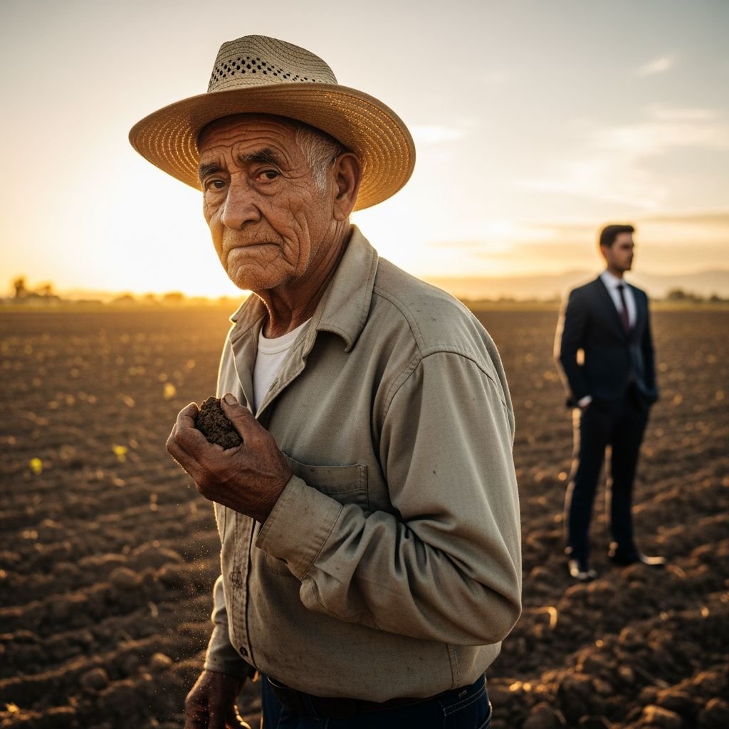 El secreto bajo el surco: Por qué mi sobrino no pudo quitarme la tierra que mis manos bautizaron