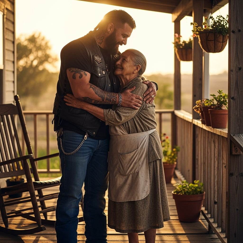 El secreto tras el rugido de los motores: La visita que cambió la vida de la Abuela Lena