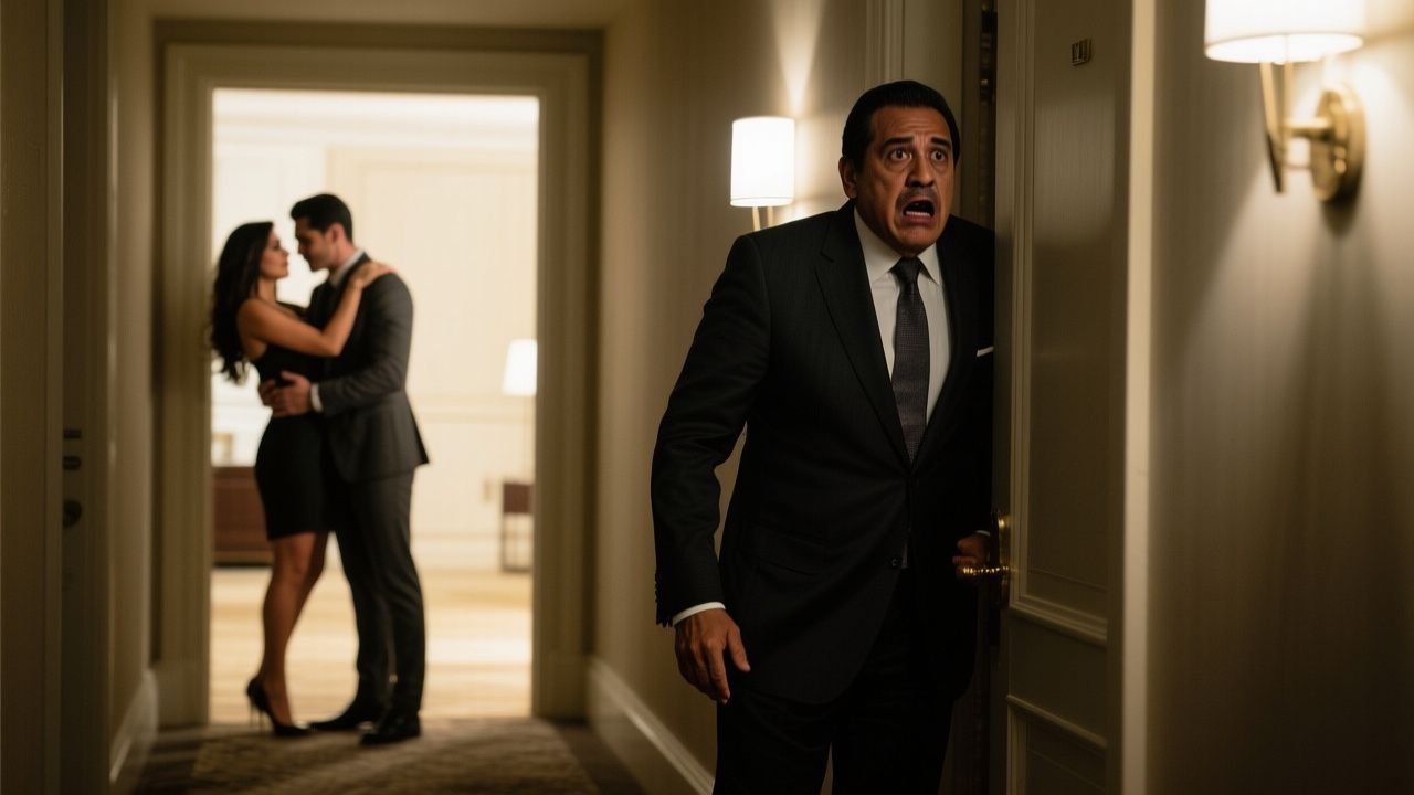 “Espérame, amor, que ya mero firmamos”—La frase que sorprendió a Marco en la puerta del hotel