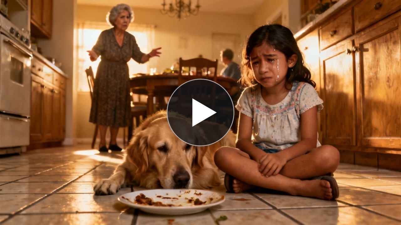 ¿Por qué la abuela obligaba a Valeria a comer en el suelo junto al perro?