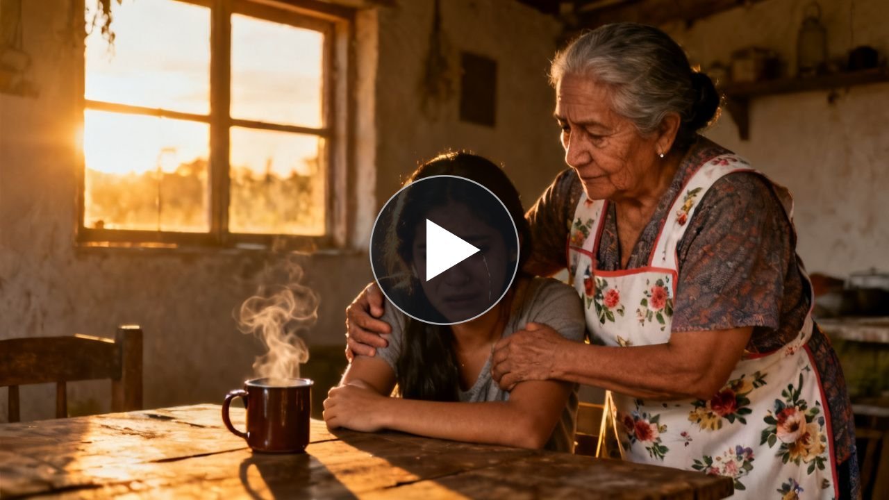 Encontró a Sofía llorando junto a su maleta en el camino, pero lo que confesó en la cocina de la abuela lo cambió todo