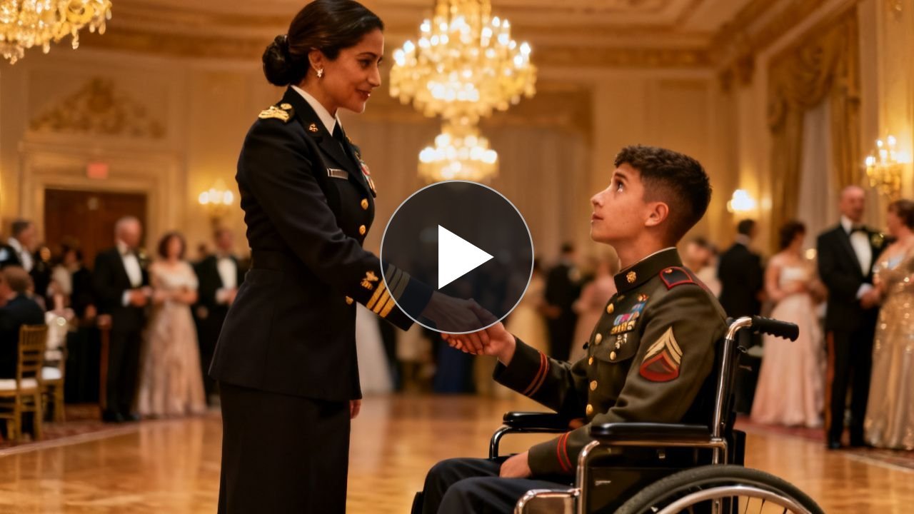 (Parte 2) Historia Completa: ¿Por qué la coronel se acercó al soldado en silla de ruedas en pleno baile?