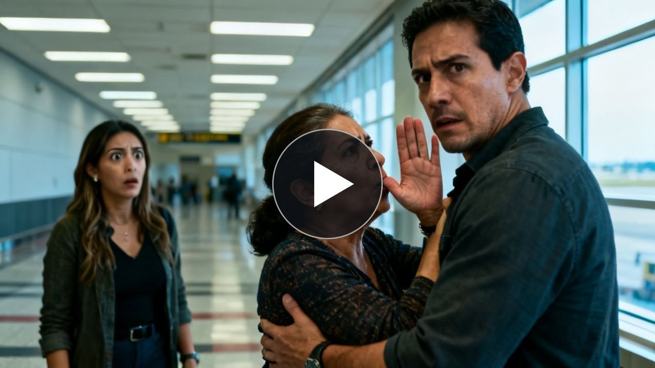 El beso que Mónica rechazó en el aeropuerto de Lima y la frase sobre su empresa que nadie debía escuchar