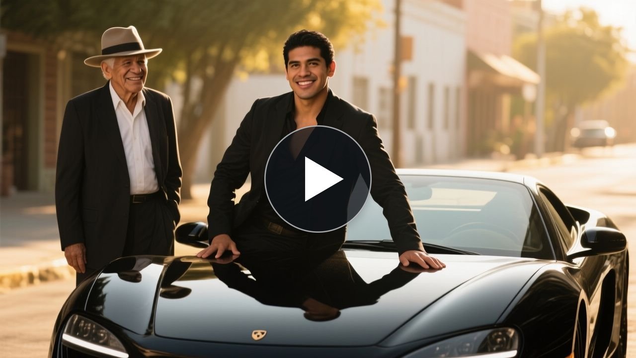 (Parte 2) La Historia completa: ¿Por qué el anciano del sombrero sonrió cuando el joven presumido posó sobre el auto negro?