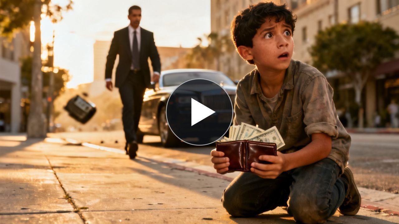 ¿Qué había dentro de la cartera que Manuel dejó caer frente al niño de los zapatos?