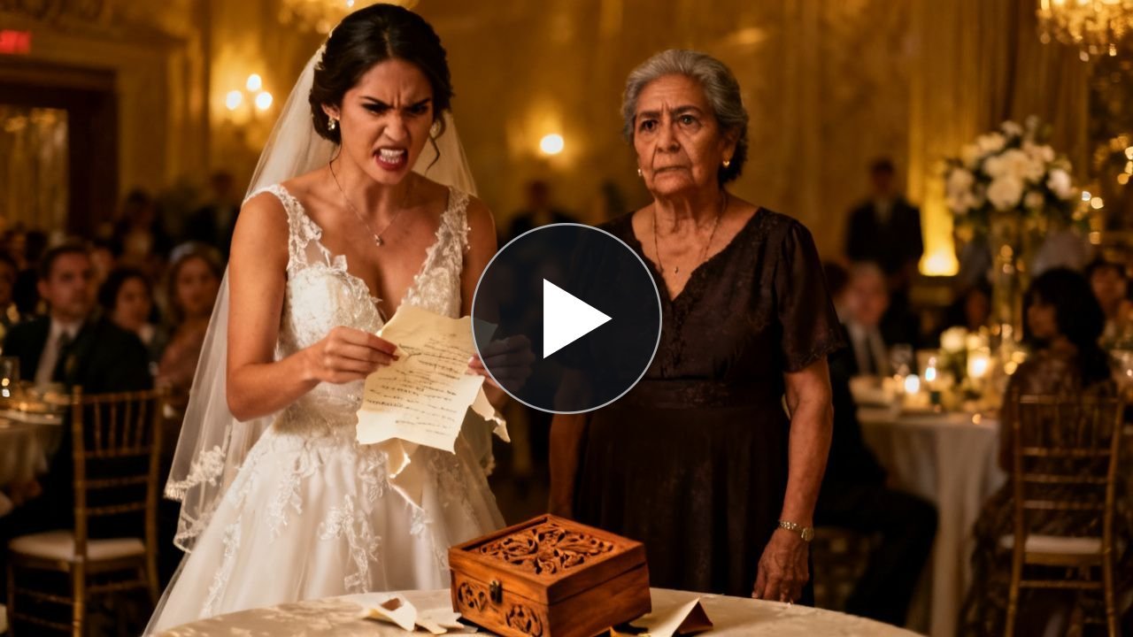 (Parte 2) Historia Completa: El regalo de madera que la novia rompió frente a todos y la advertencia de la anciana sobre la carta