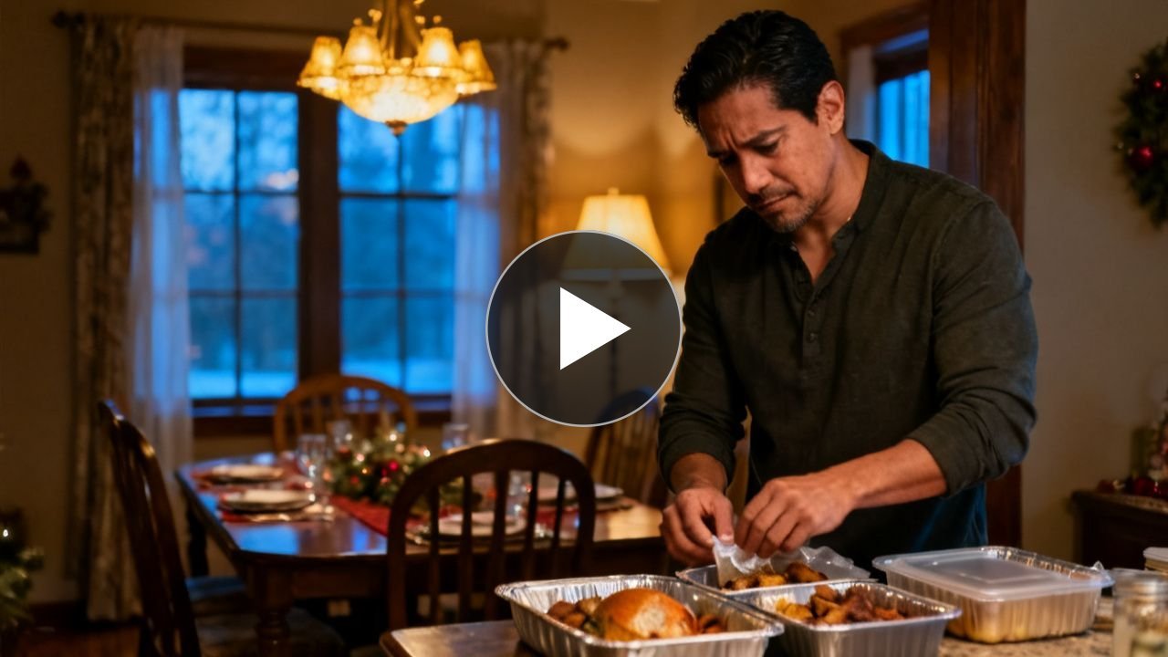 Rick tenía la cena lista en su mesa, pero un secreto sobre su papá lo hizo empacar todo