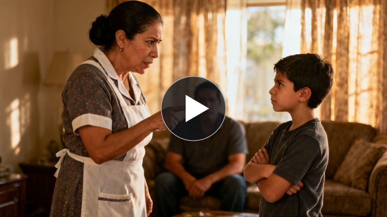 Ella le dijo al niño "yo también quería irme" y él cometió el error de apostar