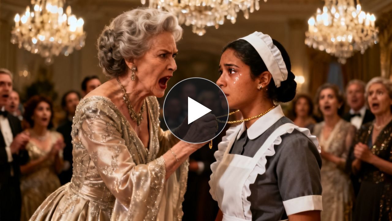 (Parte 2) Historia Completa: La joven sirvienta a la que despojaron del collar en plena gala descubrió quién era su abuelo