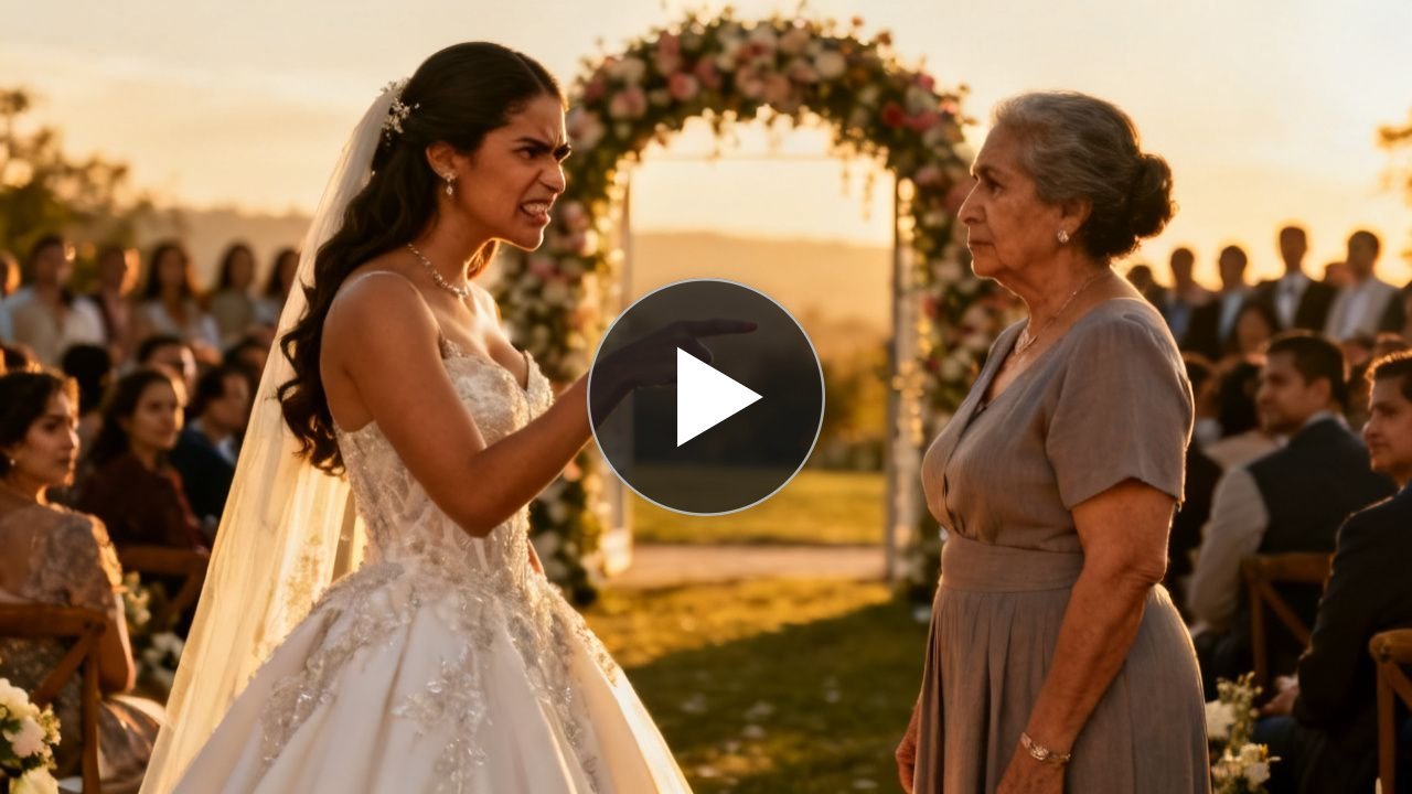 El vestido de 40 dólares que la novia quiso esconder delante de 200 invitados