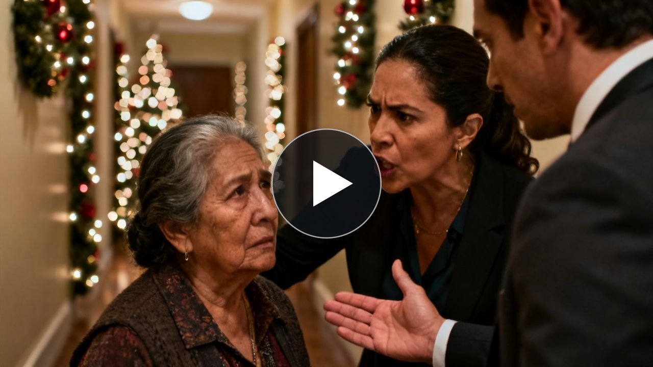 Entre pasillos decorados con luces navideñas, la humillación a doña Carmen cambió cuando apareció la palabra "licenciada"