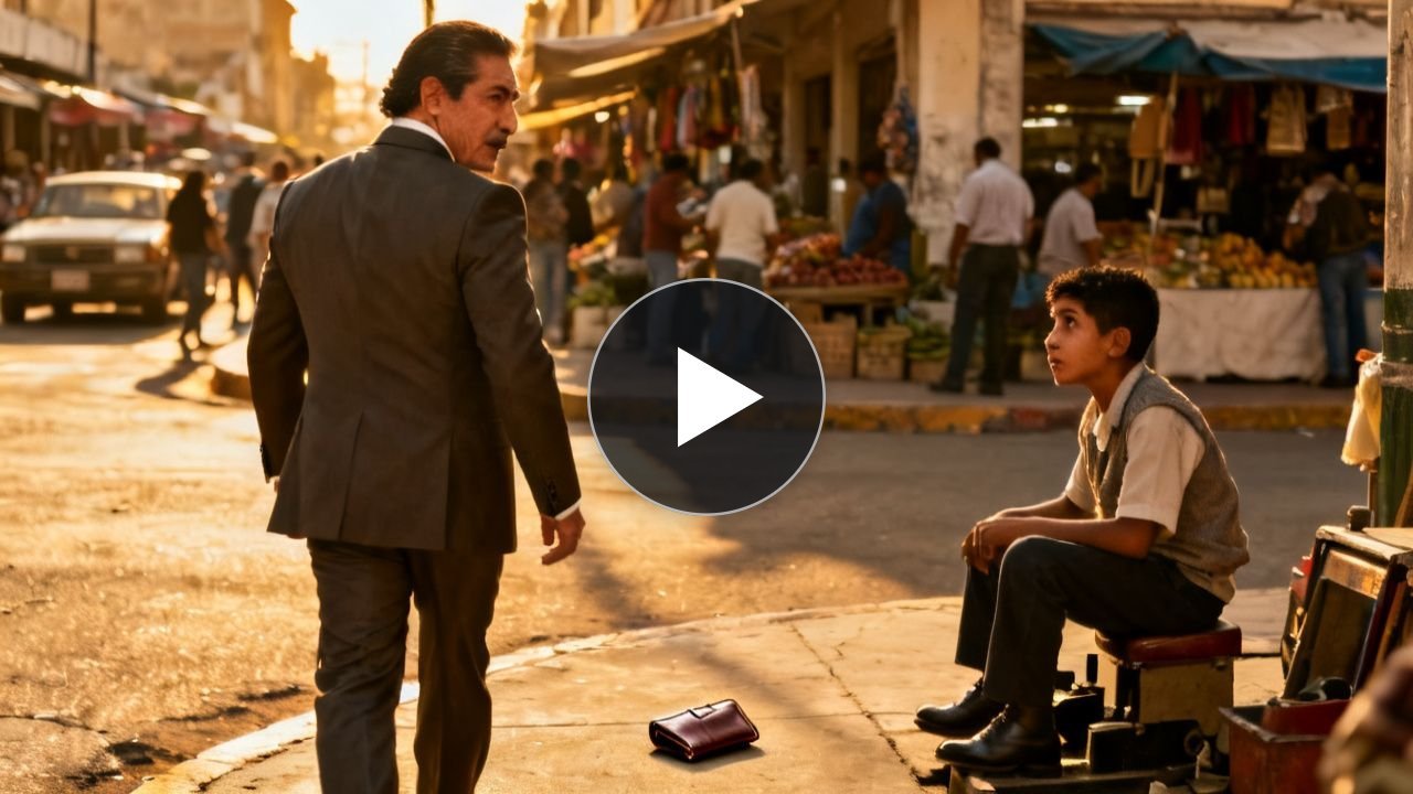 (Parte 2) Historia Completa: La billetera con 10,000 dólares que cambió la vida de un limpiabotas en la esquina del mercado