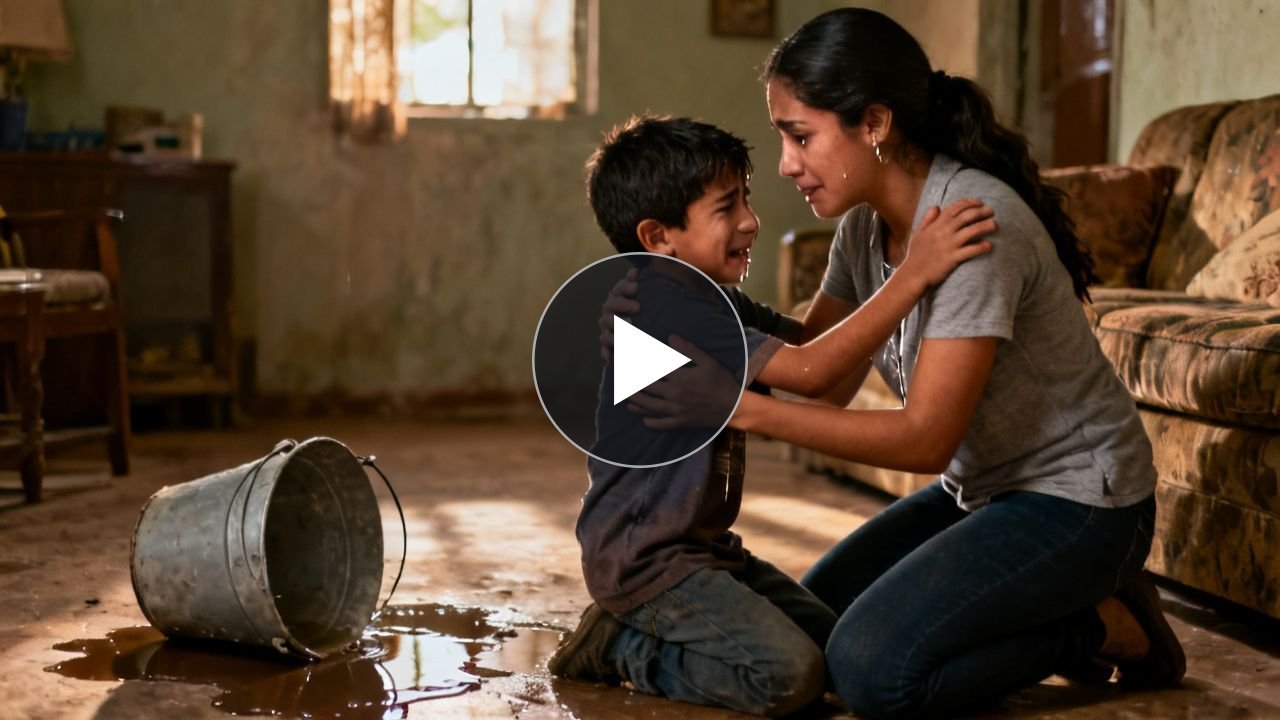 (Parte 2) Historia Completa: ¿Por qué el niño le lanzó la cubeta de agua a su niñera y luego terminó llorando en sus brazos?