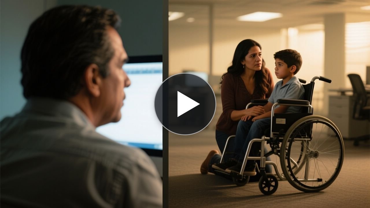 (Parte 2) La Historia completa: Ella le habló al niño en silla de ruedas como un adulto, el hombre lo observó todo desde la pantalla
