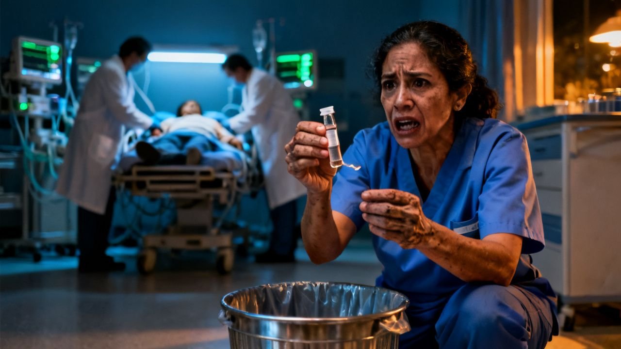 La mujer que barría el piso del cuarto 317 encontró en la basura lo que doce médicos no supieron ver