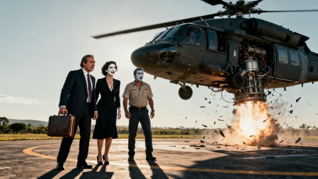 El Secreto del Helicóptero: La Verdad que Mi Esposa Quería Enterrar Conmigo