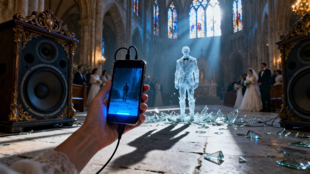 El Velo Rasgado: Lo que el Novio Escondía en la Altar