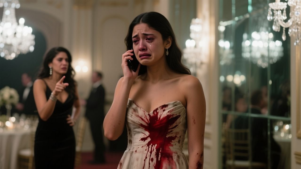 La noche en que la gala descubrió quién era realmente el padre de la chica del vestido manchado
