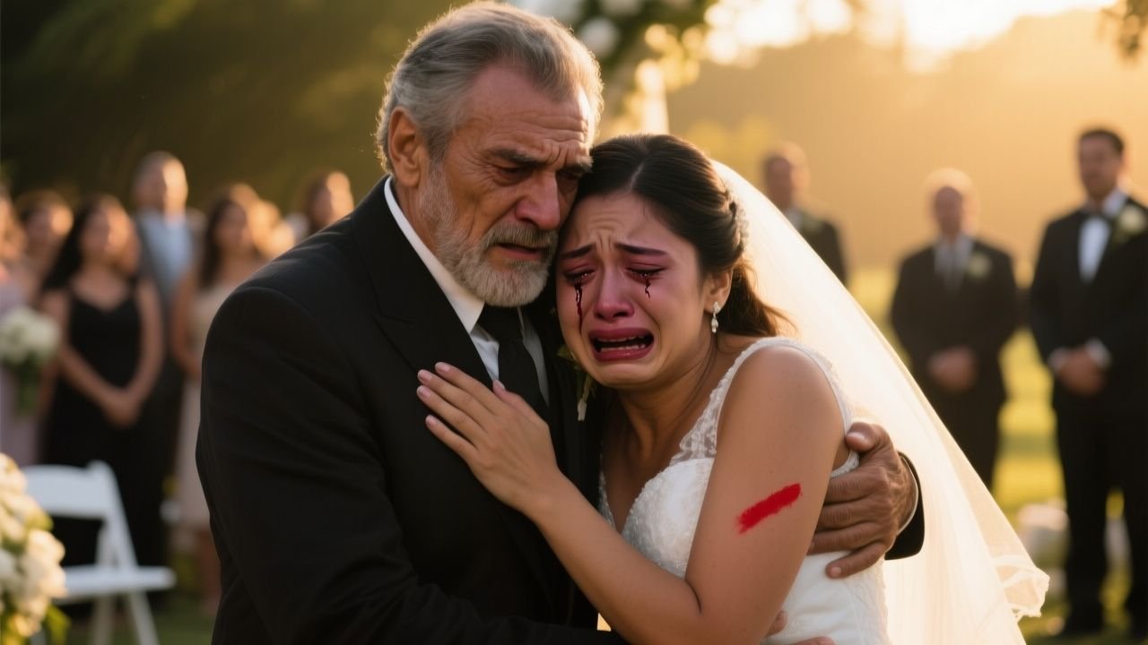 El vestido de Mariana quedó empapado de lágrimas frente a todos, pero nadie imaginó lo que su padre haría después