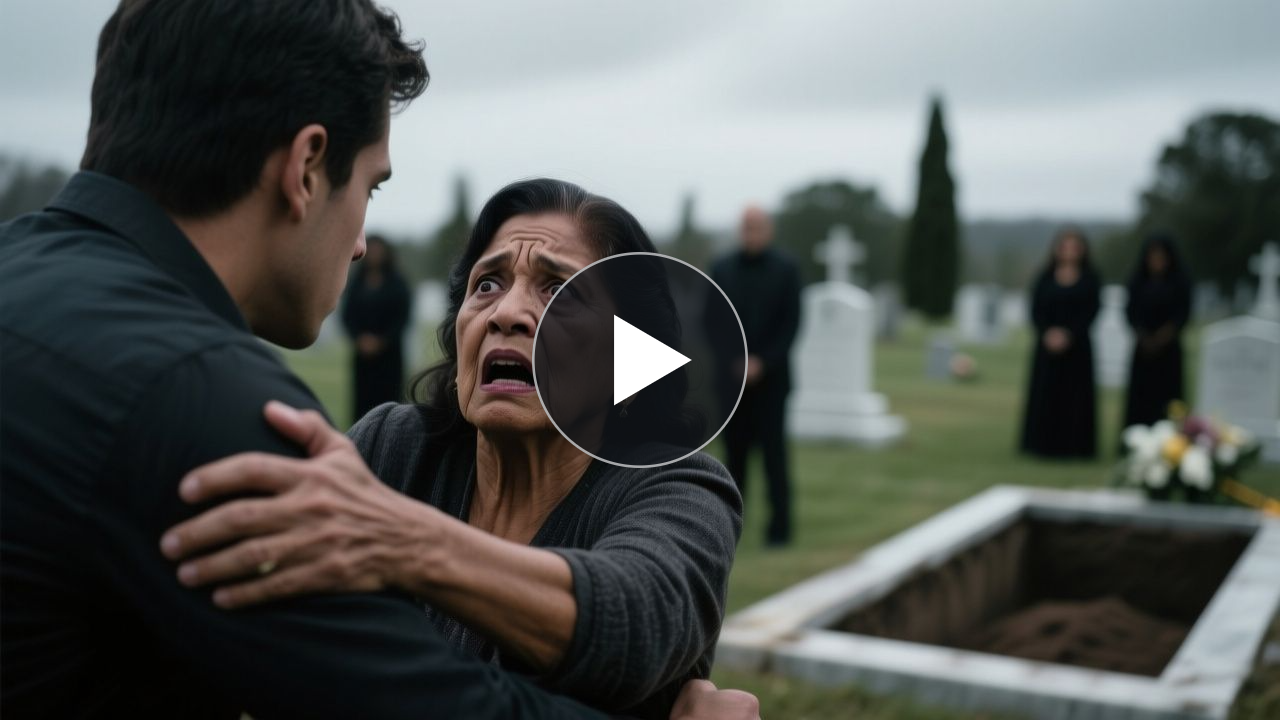 En el cementerio, una anciana le gritó "aléjate de esa tumba", pero lo que él vio al borde del pozo lo dejó sin aliento (Parte 2) La Historia completa
