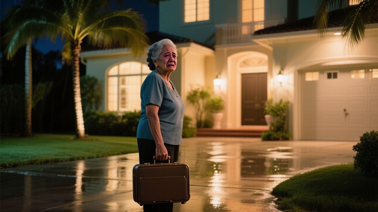 A las 11 de la noche la echó de la mansión de Miami, pero ella ya tenía lista una llamada