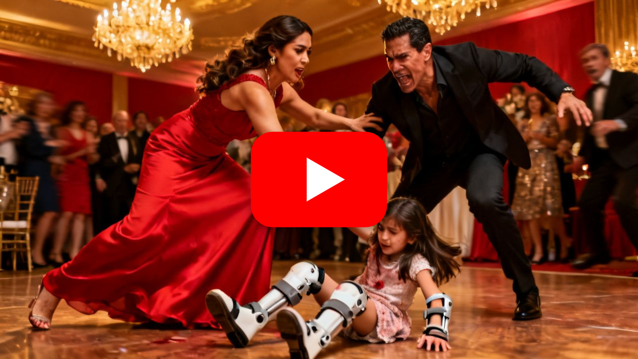 El vestido rojo se burló de su hija en plena boda… pero lo que la niña susurró en el suelo lo cambió todo